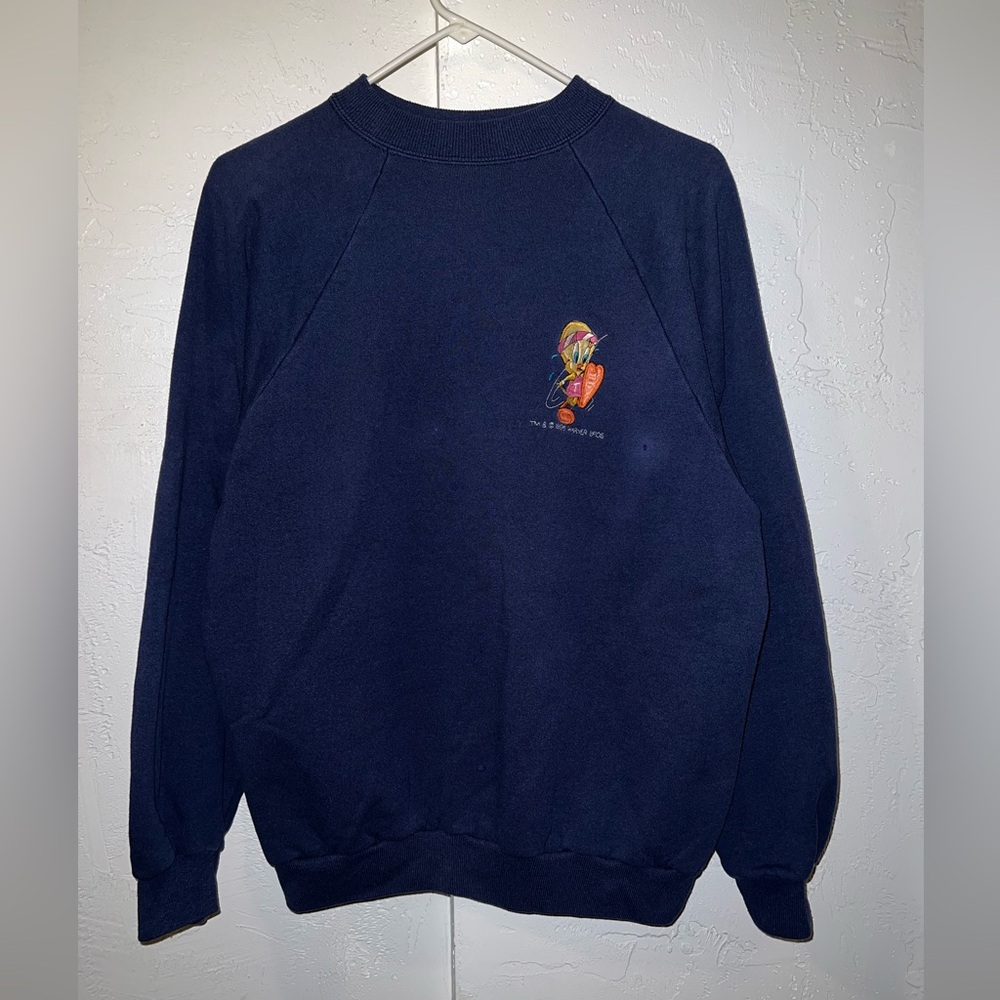 Vintage Space Jam Tweety Bird 1996 Sweatshirt